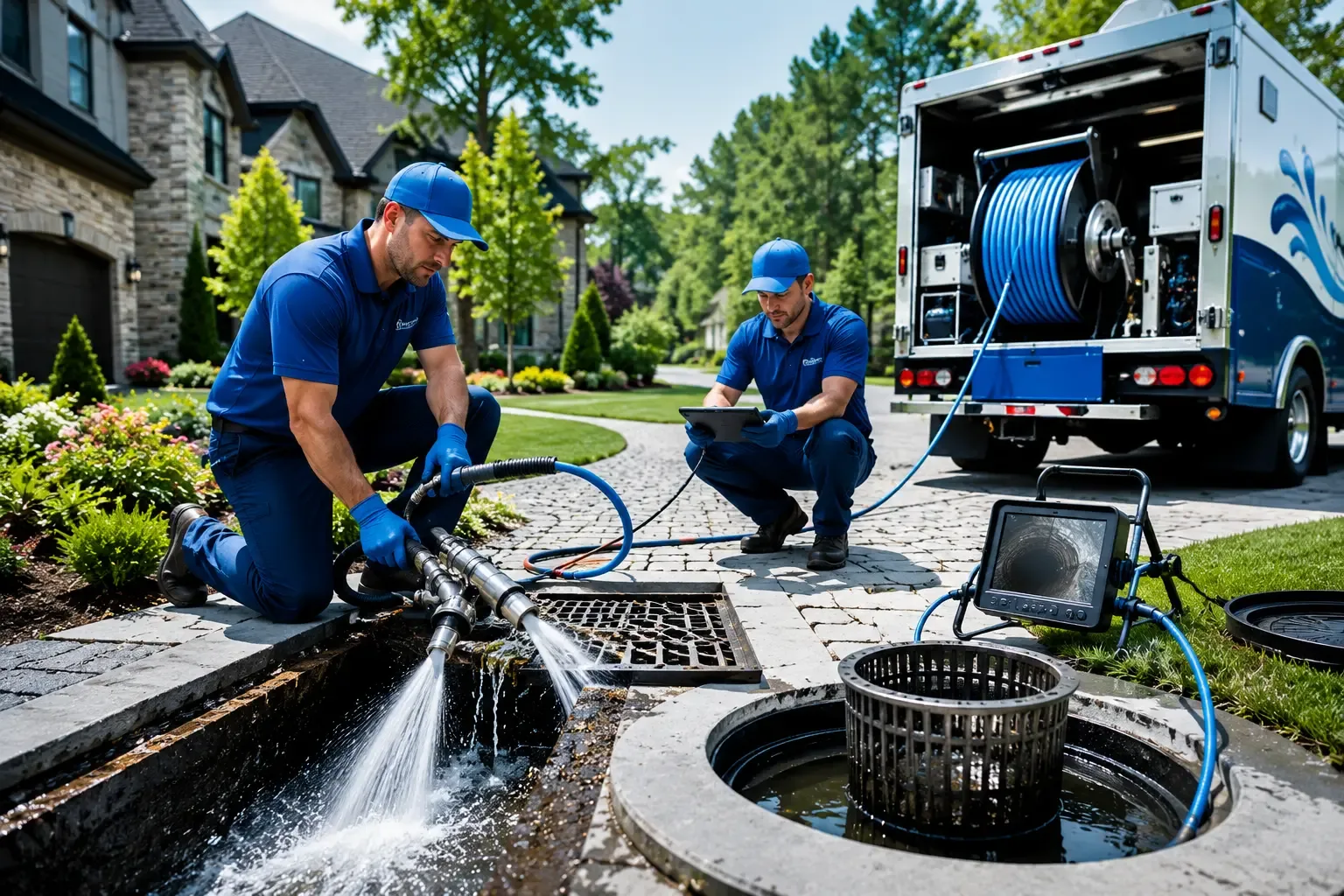 Local outdoor drain cleaning professionals in Sharpsburg, IA